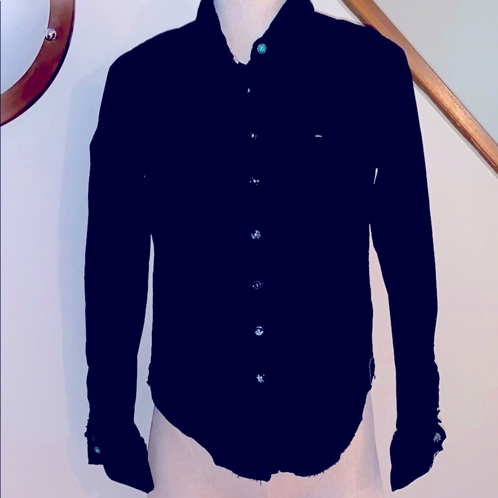 Black Button Down - image 1
